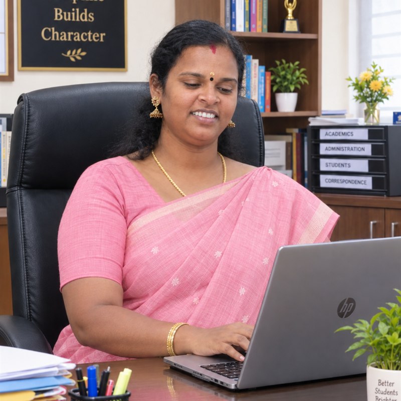 Mrs. R. Ambika Devi, Principal