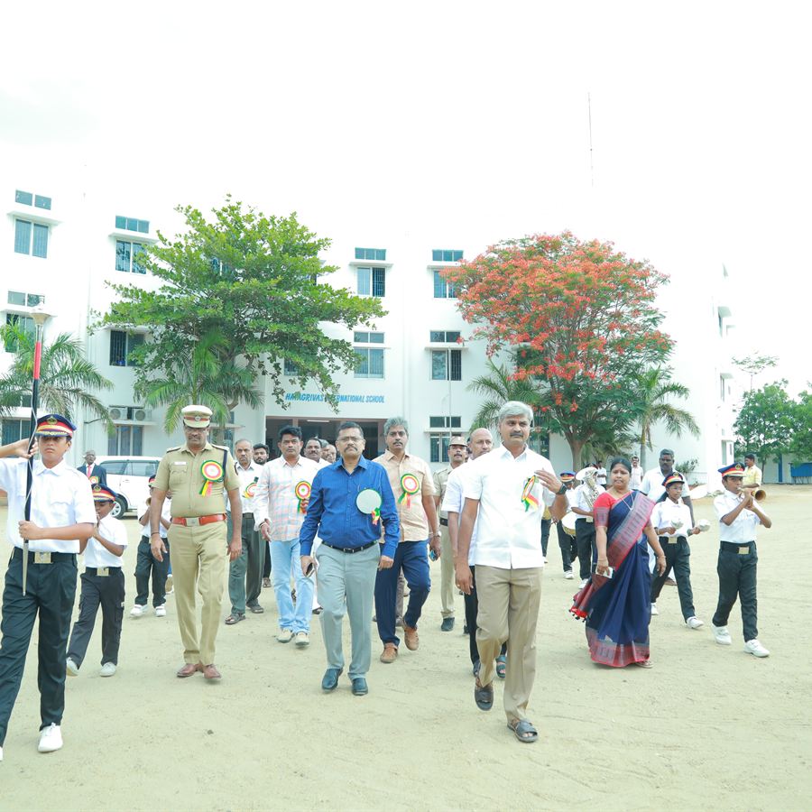 The Hayagrivas school building
