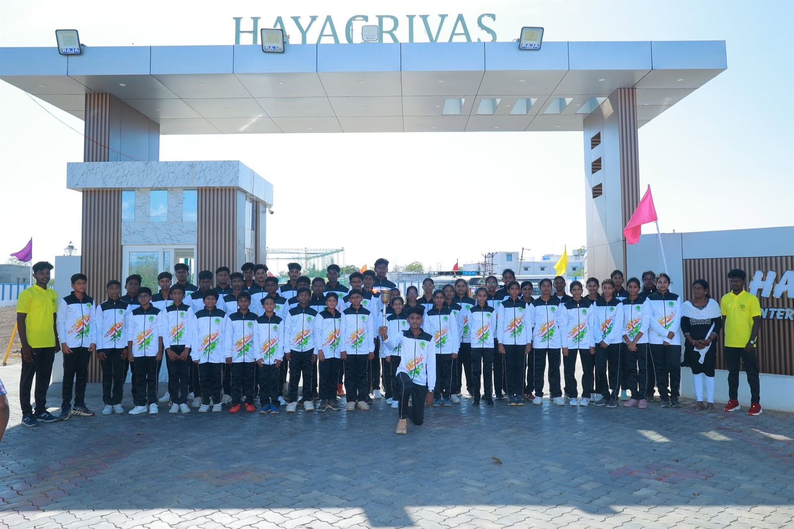 The Hayagrivas school gateway